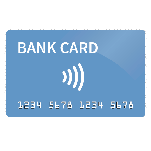 contactless bank card