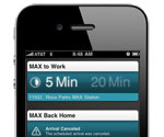 Arrival app screenshot