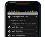 PDX Transit Finder screenshot