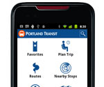Portland Transit screenshot