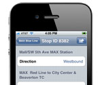 Portland Transit screenshot