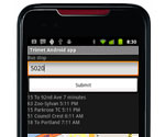 TriMet Android App screenshot