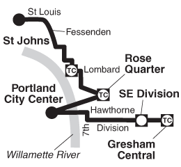 Bus Line 4 Simple Route Map