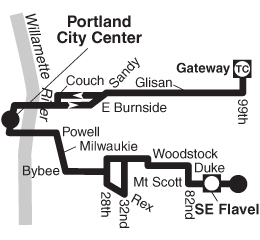 Bus Line 19 Simple Route Map