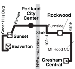 Bus Line 20 Simple Route Map