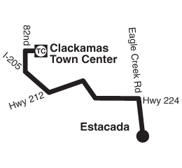 Bus Line 30 Simple Route Map