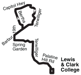 Bus Line 39 Simple Route Map