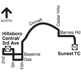 Bus Line 48 Simple Route Map