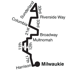 Bus Line 70 Simple Route Map