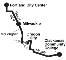 Bus Line 99 Simple Route Map
