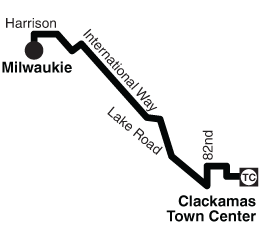 Bus Line 152 Simple Route Map