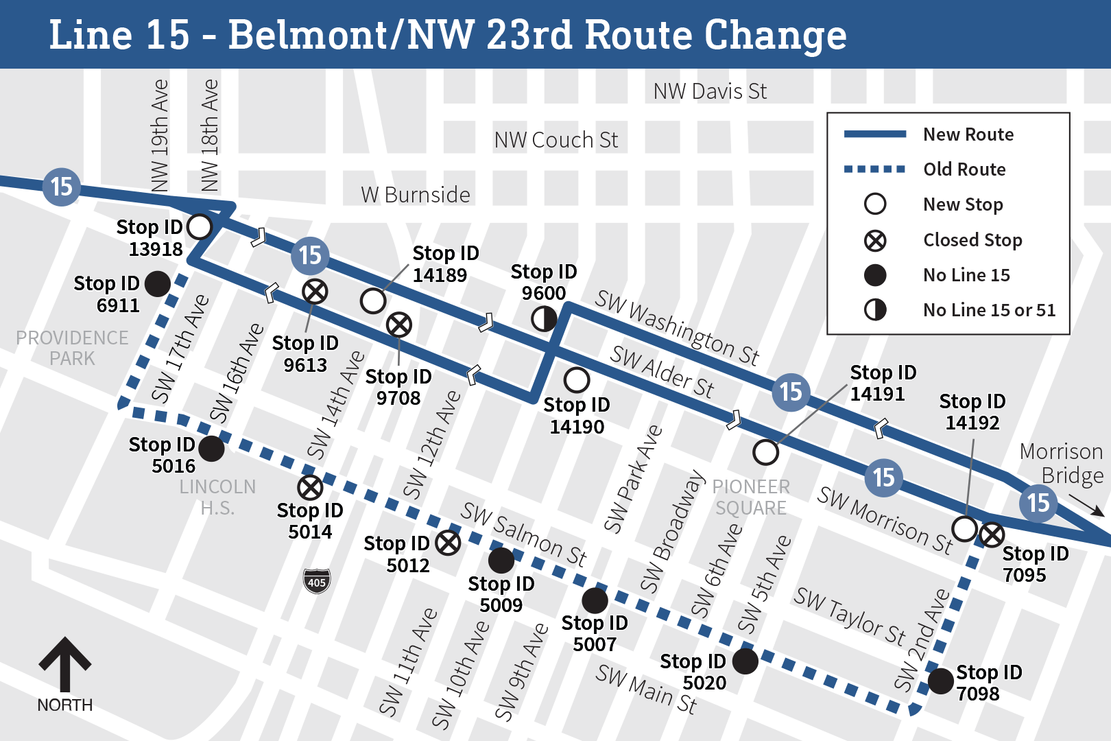 Line 15 changes map