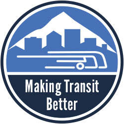 Логотип Making Transit Better