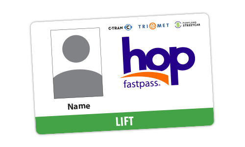 LIFT Hop card