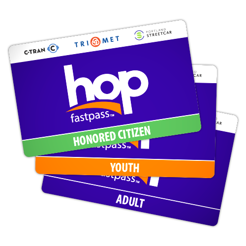 Hop Fastpass cards