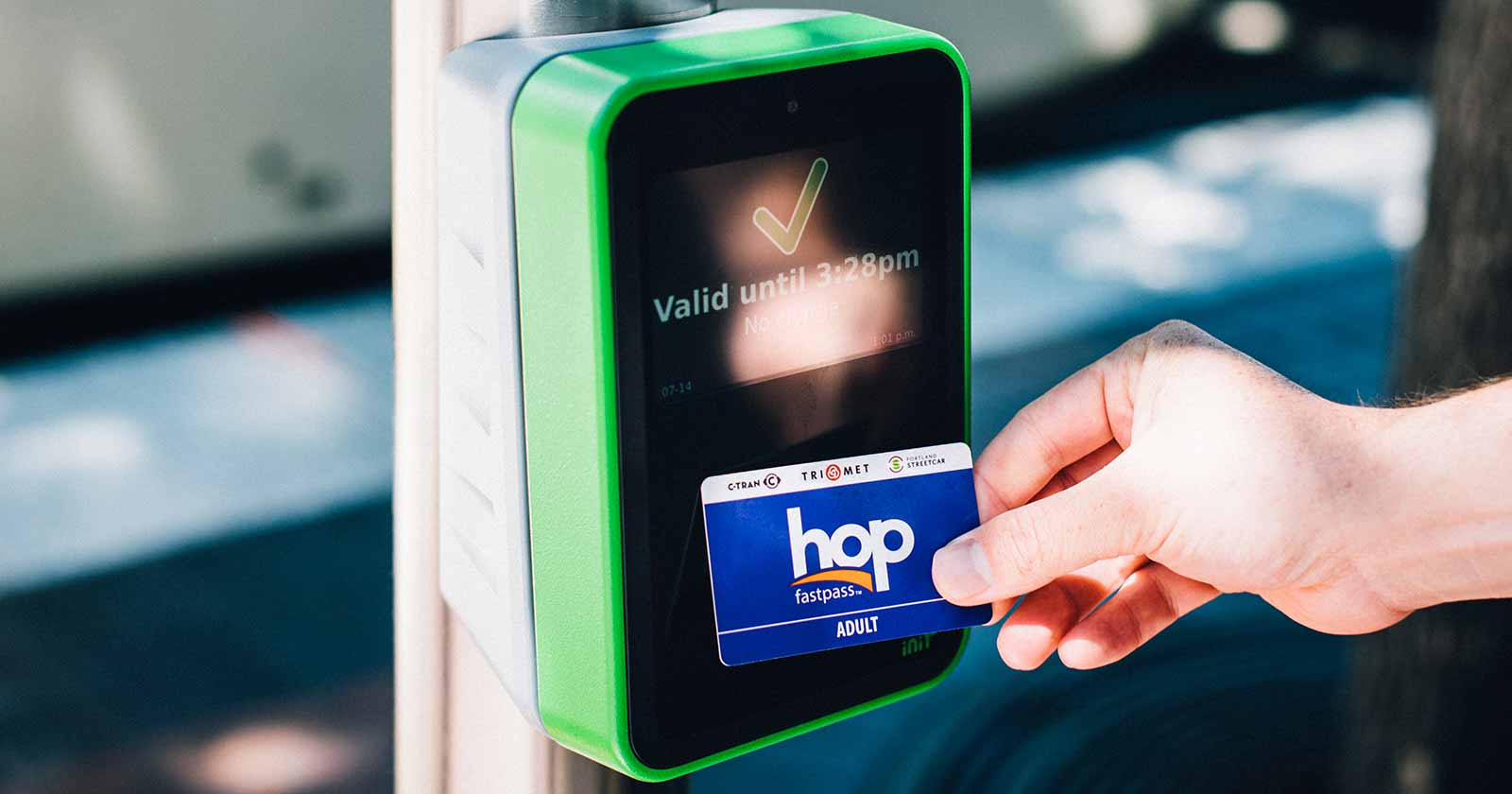 Faster, easier fare payment is at your fingertips as TriMet expands Hop  Fastpass® benefits to contactless bank cards - TriMet News