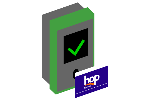 Hop reader