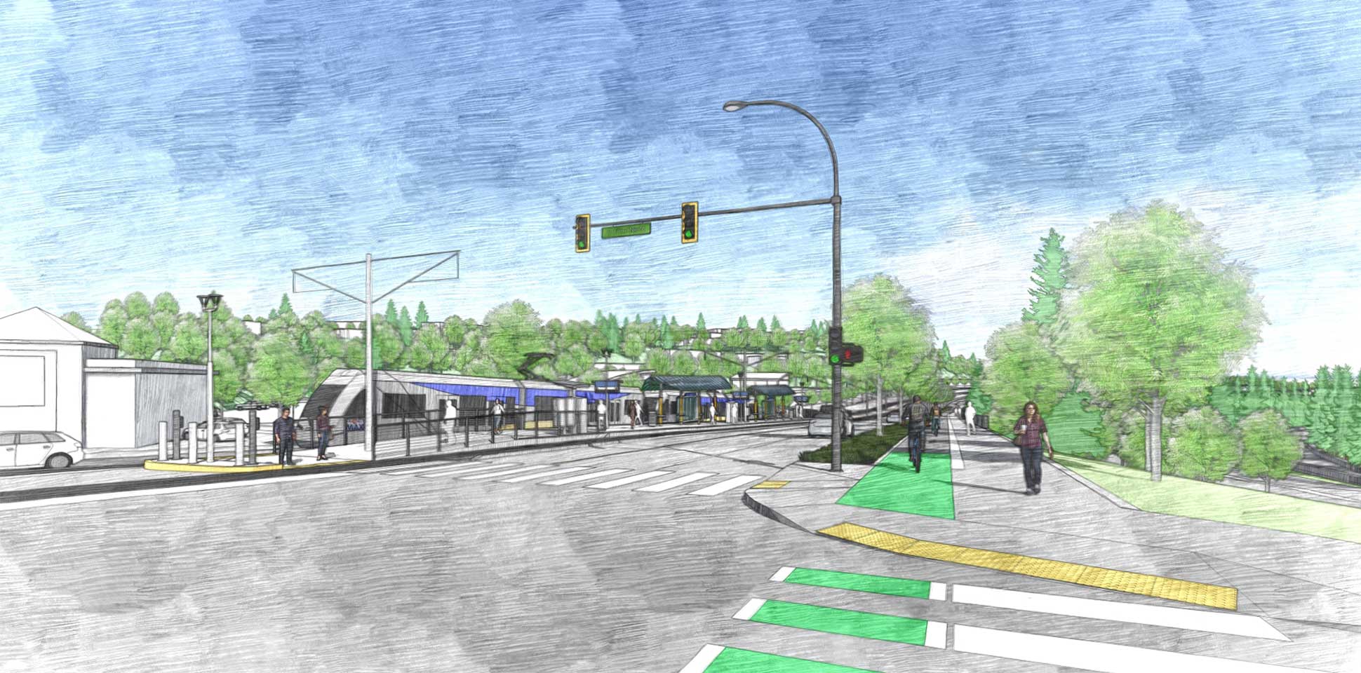 13th Station rendering