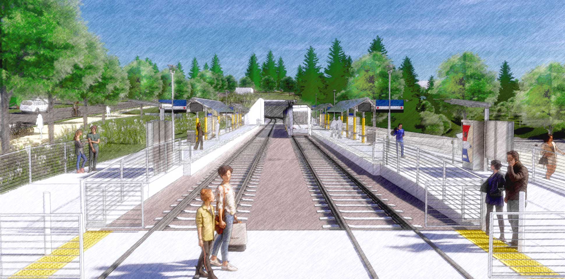 68th Station rendering