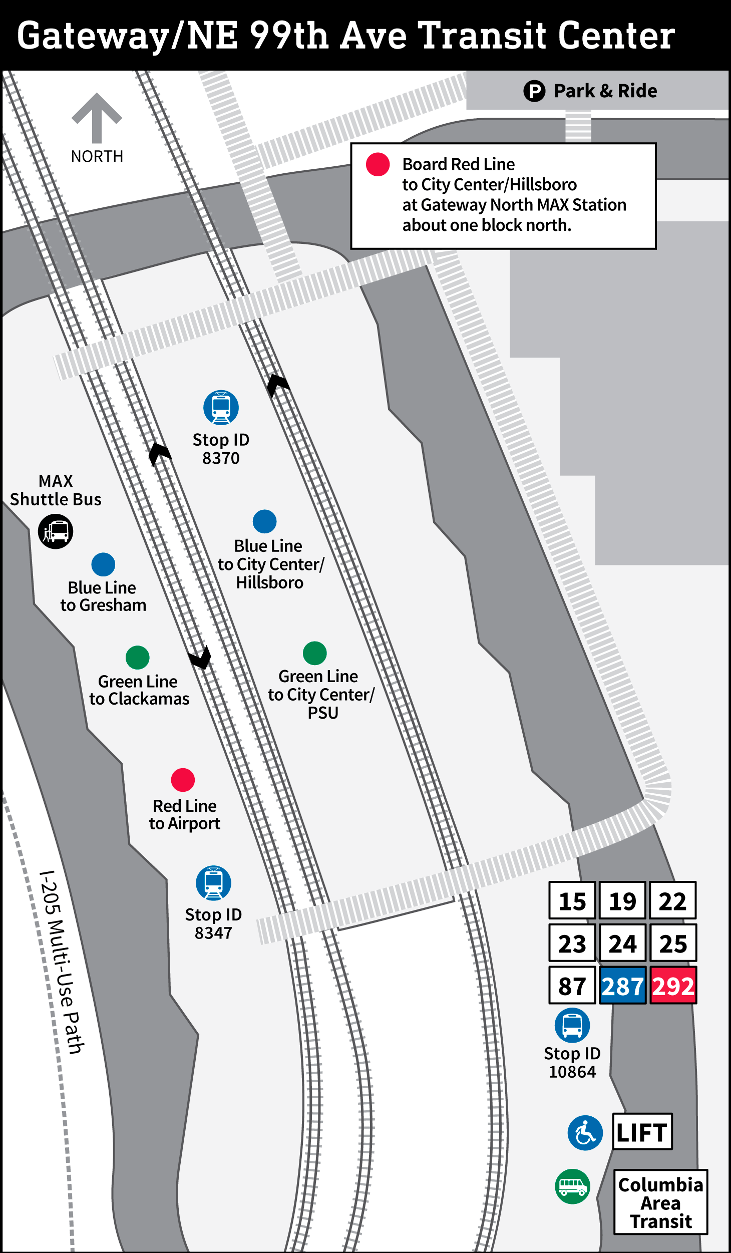 Gateway/NE 99th Ave Transit Center